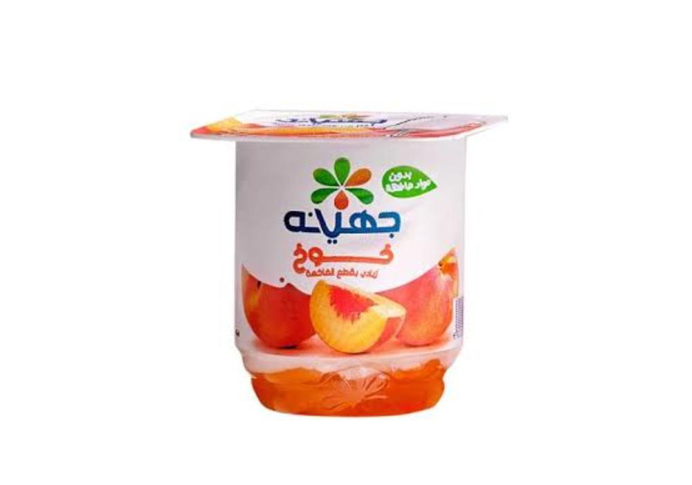 زبادي جهينة بقطع الخوخ 105جم Preview Image