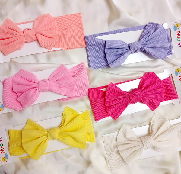 Baby Headband / Soft bow سورتيت فيونكة سوفت   Image 2 Preview