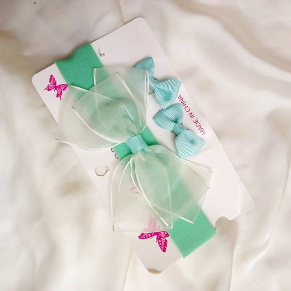 Baby HeadBand / سورتيت بيبي من شهرين ل سنتين + ٢ بنسة ميني Image 2 Preview