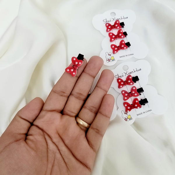 Hair Pin / Micro Mini Bow  بنس ميني صغنتوته  Image 3 Preview