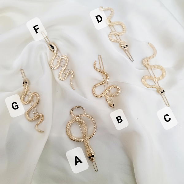 Hair Pin / Snake Hair Pieces هير بيس ثعباني 😂 Image 4 Preview