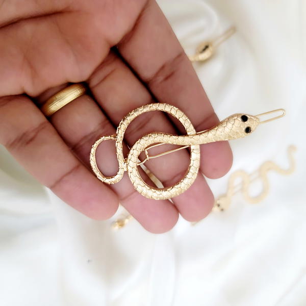 Hair Pin / Snake Hair Pieces هير بيس ثعباني 😂 Image 5 Preview