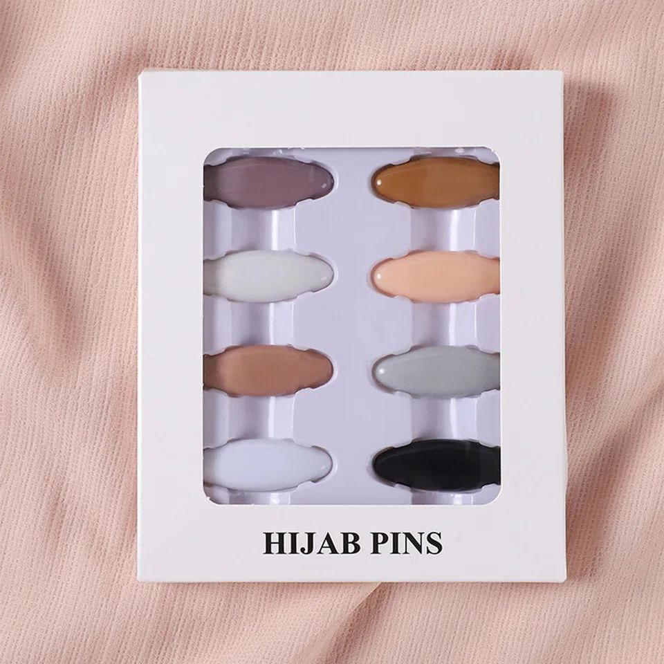 Hijab Pin  علبه دبابيس مشبك بداخلها ٨ قطع  Preview Image
