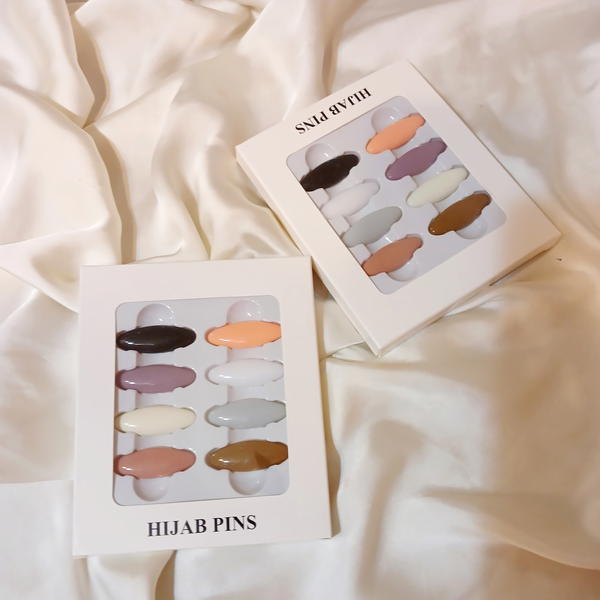 Hijab Pin  علبه دبابيس مشبك بداخلها ٨ قطع  Image 3 Preview