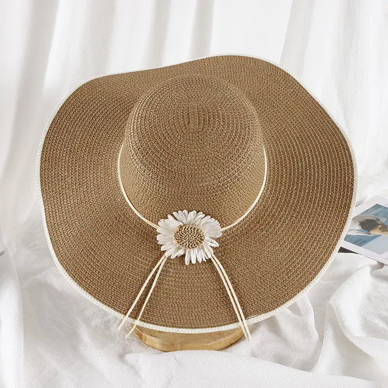 Seasonal / Sun Hat قبعه صيفية كاجوال وردة عباد الشمس  Preview Image