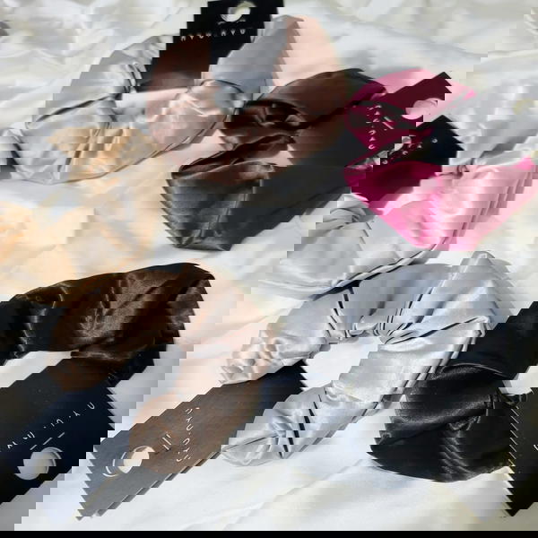 Hair Tie / Satin ties - توك ساتان حجم متوسط   Image 1 Preview