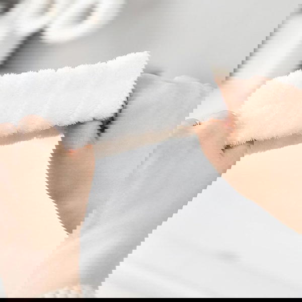 Hair Tie / Thick Tie توكة ابيض عريضة  Image 3 Preview