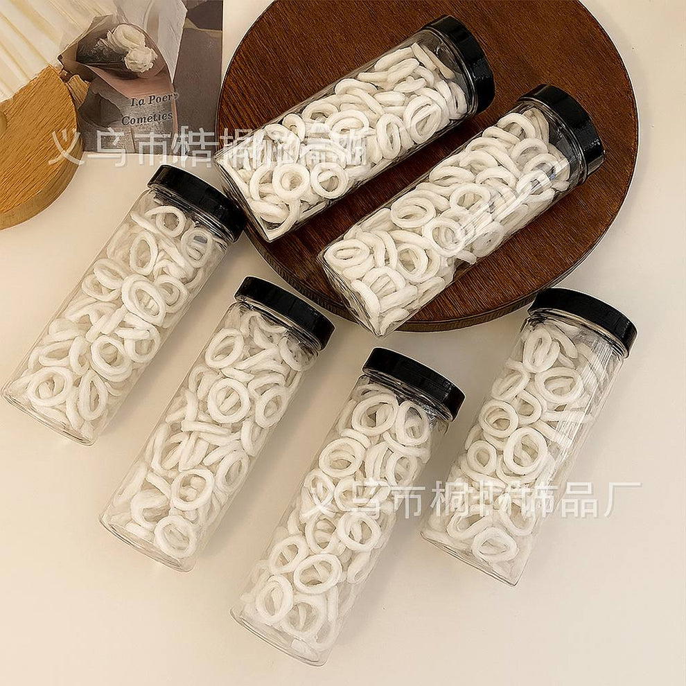 Hair Tie / Box of Ties_B علبة اساتك ابيض Preview Image