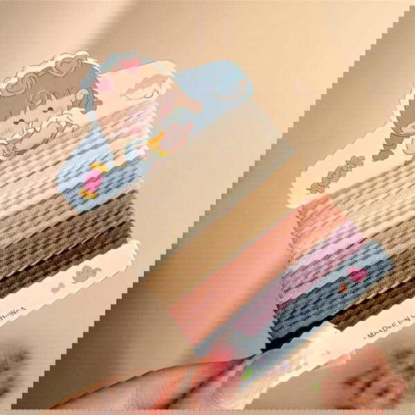 Hair Ties / Hair Ties Card / 5 Ombre Shadesكارت استك شعر / ٥ ألوان مدرّجة Image 7 Preview