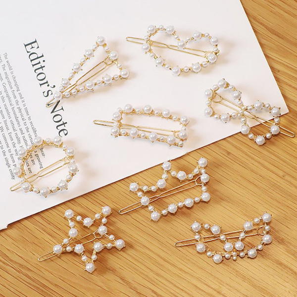 Hair Pin / Pearl Hair Piece هير بيس لولي  Image 2 Preview