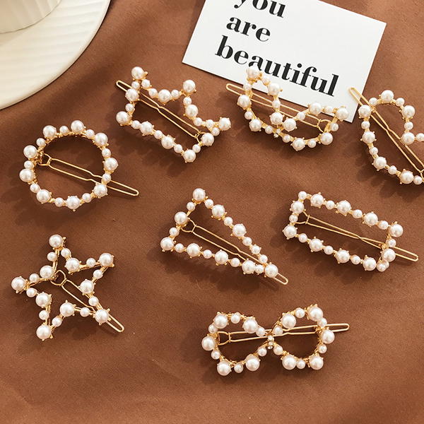 Hair Pin / Pearl Hair Piece هير بيس لولي  Image 4 Preview
