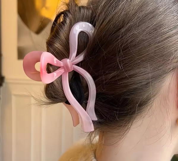 Hair Claw / كلبس شعر فيونكة رقيق  Image 1 Preview