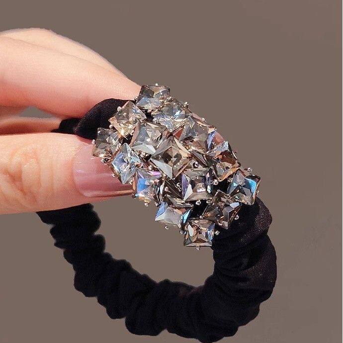 Hair tie/ crystal tie  Preview Image