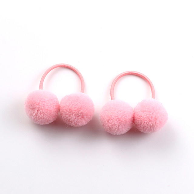 Hair ties/ 6 baby fur hair ties Preview Image