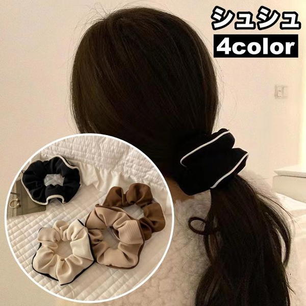 Hair ties/ hair scrunchies توك سكرنشي للشعر Image 3 Preview