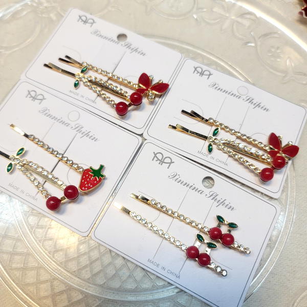 Hair Pin / Chic Pin set بنس شيري شيك جدا  Image 5 Preview