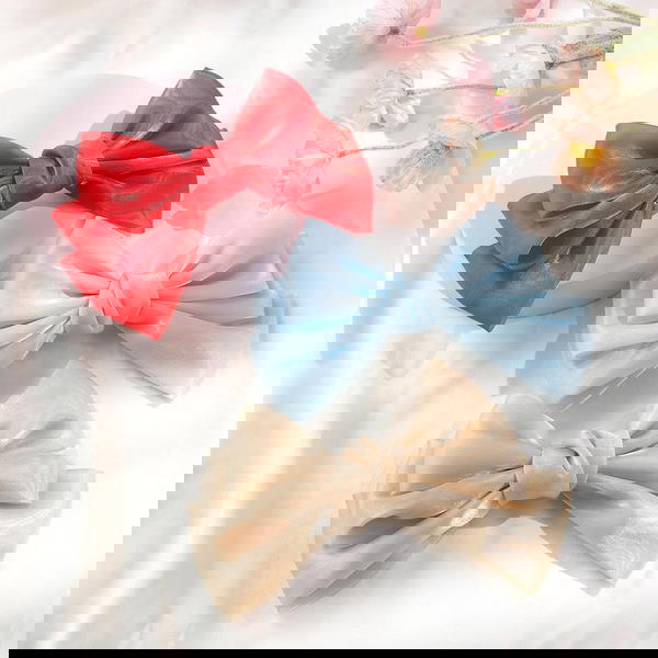 Hair Pin / Royal Bow 1 بنس اورجانزا مبطنه  Image 1 Preview