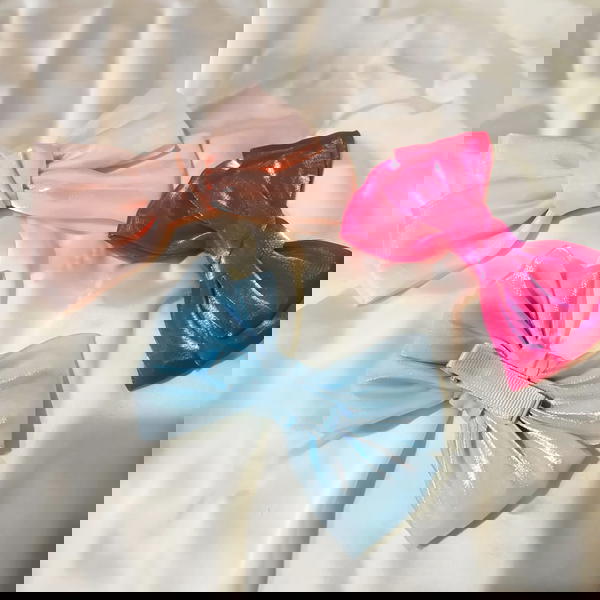 Hair Pin / Royal Bow 1 بنس اورجانزا مبطنه  Image 4 Preview