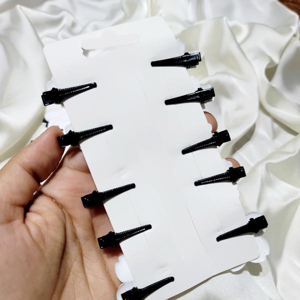 Hair Pin / Cute White Pins كارت بنس ابيض ١٠قطع Image 3 Preview