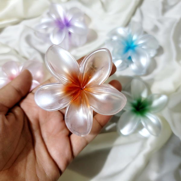 Hair Claw / Trendy Flower Clip كلبس شعر تريندي  Image 5 Preview