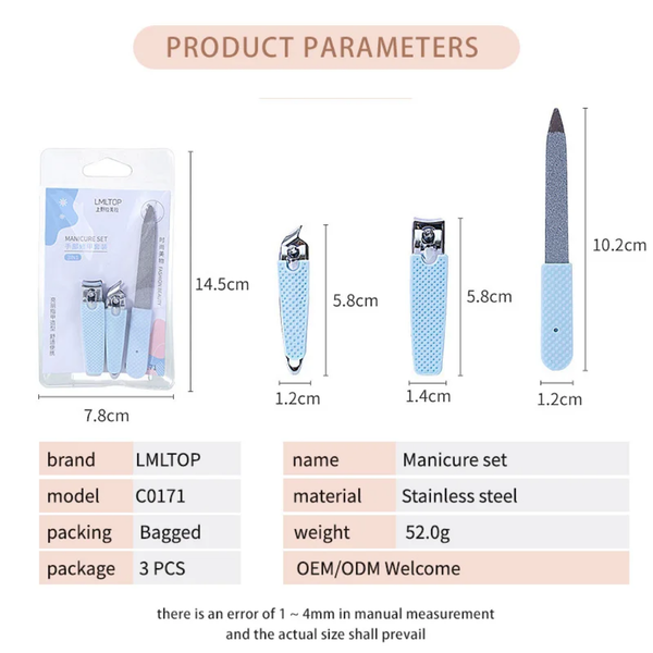 Care Tool / Manicure Set x3 Image 3 Preview