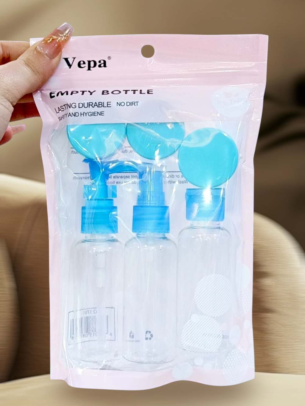 care / Empty Bottels Set  مجموعه عبوات ٦ قطع  Preview Image