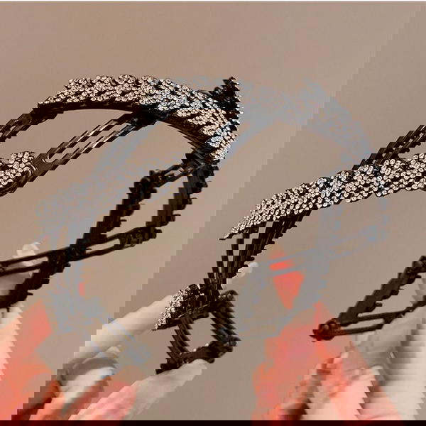 HeadBand / New Glittery Folded Band طوق قابل للطي جليتري جديد Image 3 Preview