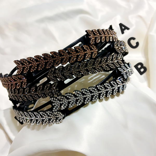 HeadBand / New Glittery Folded Band طوق قابل للطي جليتري جديد Image 6 Preview
