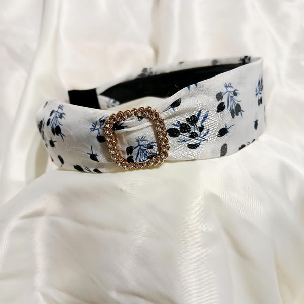 HeadBand / Flowery with strus band طوق فلوري مع سترس  Image 5 Preview