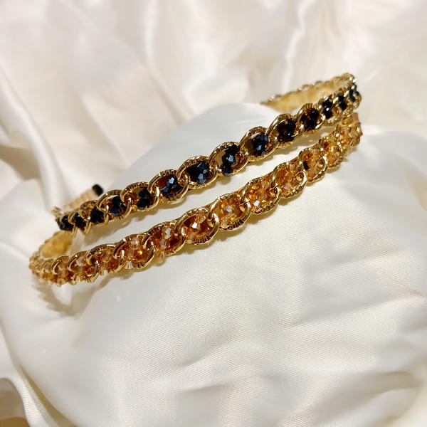 HeadBand / Crystals Chain طوق سلسلة و كريستالات شيك  Image 1 Preview