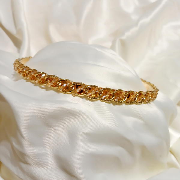 HeadBand / Crystals Chain طوق سلسلة و كريستالات شيك  Image 2 Preview