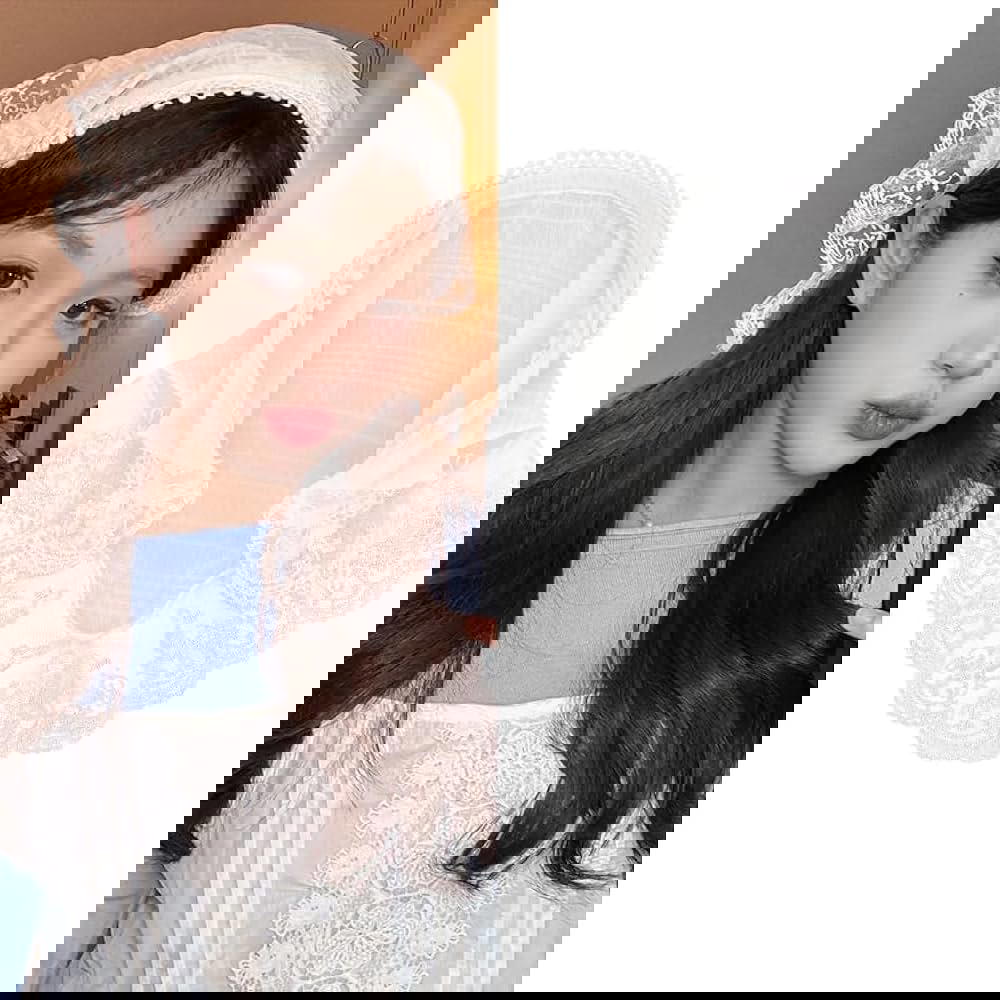 Headband / Lace Bandanaهيدباند دانتيل ستايل باندانا Preview Image