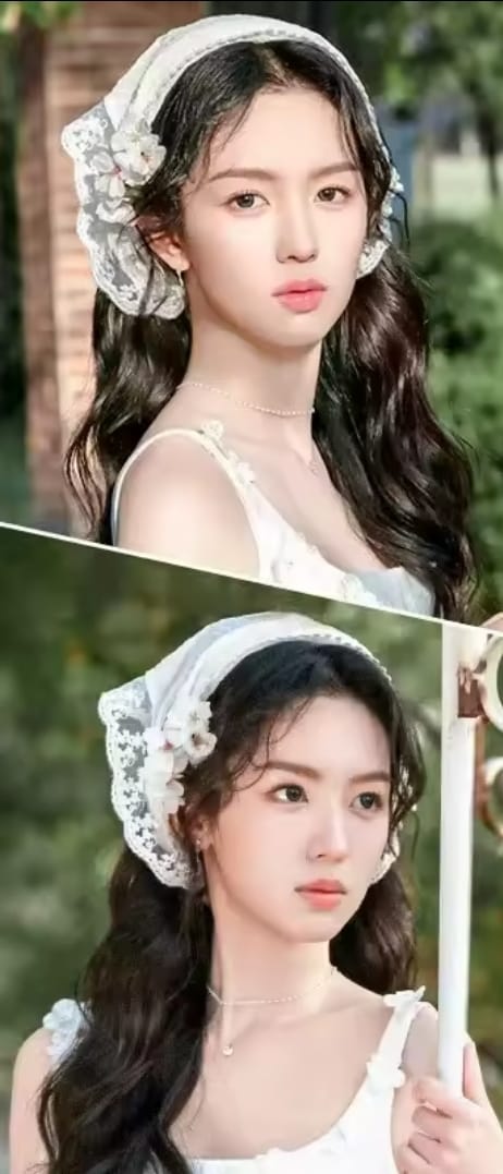 Headband / Lace Bandanaهيدباند دانتيل ستايل باندانا  Image 3 Preview