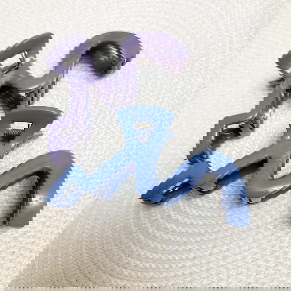 hair claws/ hair claw w shape كليب شعر شكل W Image 2 Preview