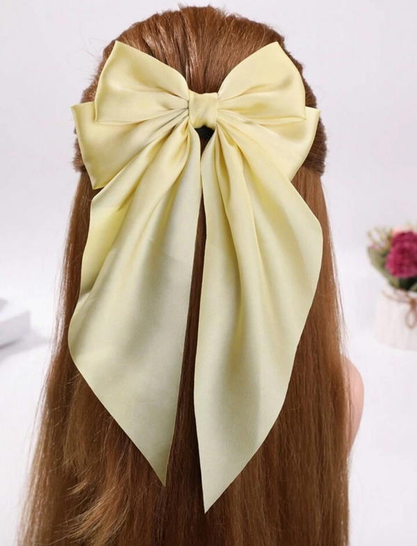 hair pin/ hair Small Ribbon Bow pin بنسة فيونكة شريطة متوسطة   Image 4 Preview