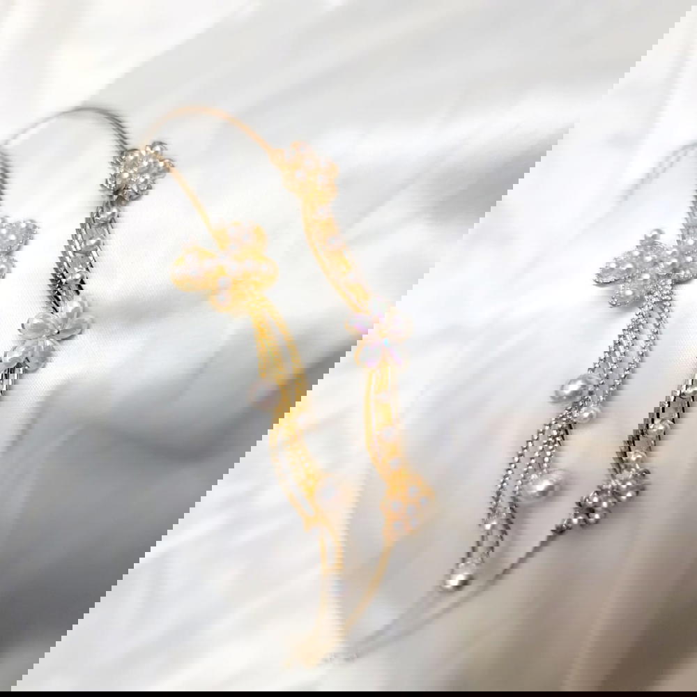 headband/ flower headband طوق ورد لولي Preview Image