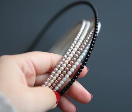 headband|طوق لولي سمبل - pearl headband  Image 4 Preview
