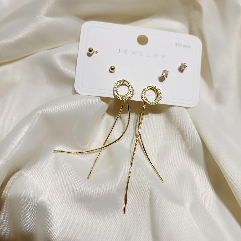 Chic / Elegant earrings set of 3  Preview Image