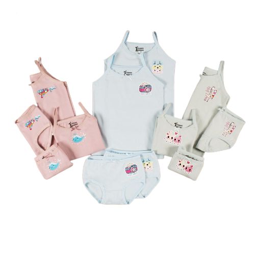 Kids Wear / FUNNY BUNNY _ 8 Years طقم داخلي Type2 بناتي ٨ سنوات Preview Image
