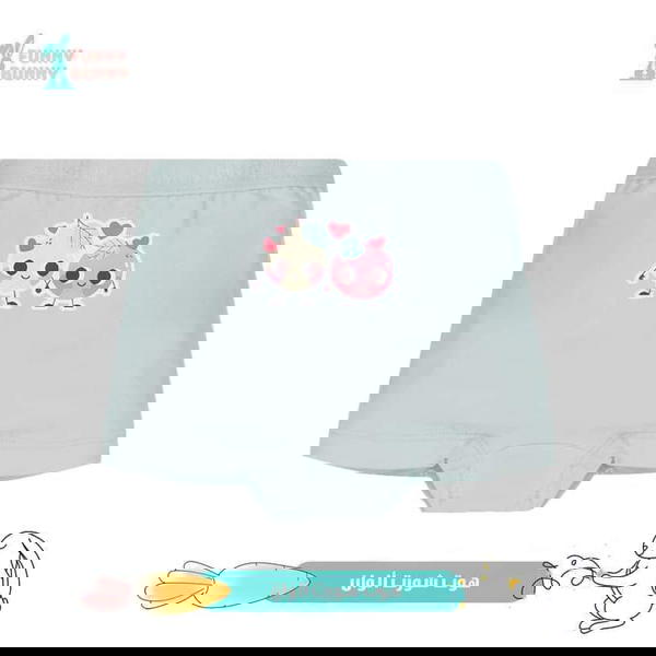 Kids Wear /  FUNNY BUNNY _ 12 Years هاف شورت بناتي داخلي   ١٢ سنة  Image 2 Preview