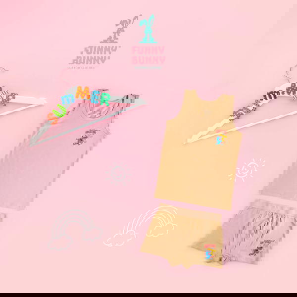 Kids Wear /  FUNNY BUNNY _ 4 Years  طقم داخلي اولادي ٤ سنين Image 2 Preview
