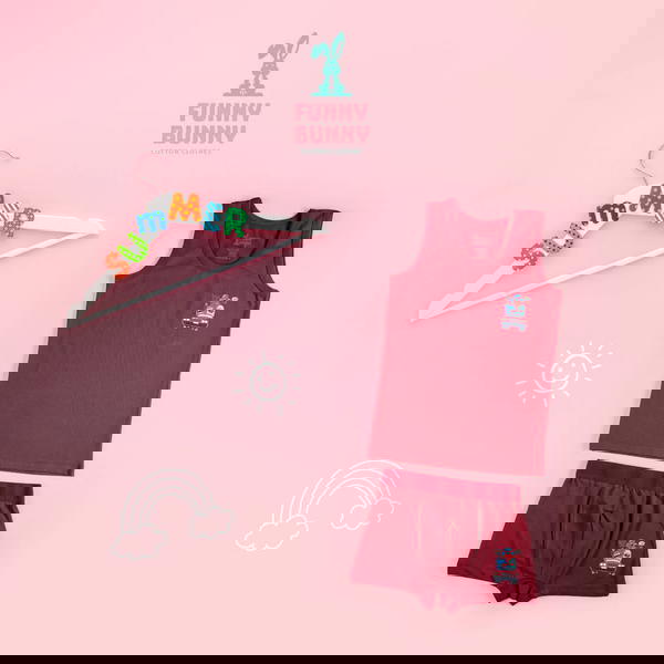 Kids Wear /  FUNNY BUNNY _ 4 Years  طقم داخلي اولادي ٤ سنين Image 4 Preview