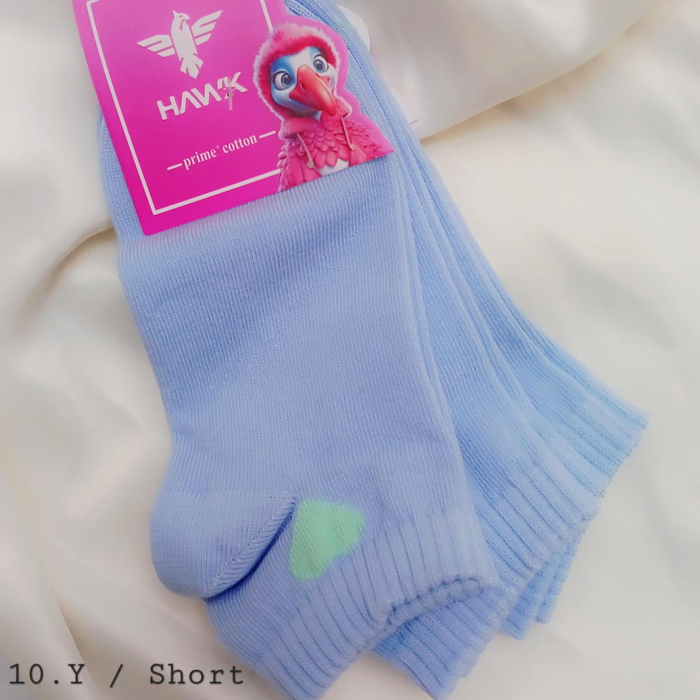 Socks / Girly 10 Years باكت ٣ شرابات بنوتاتي مقاس ١٠ سنين Preview Image