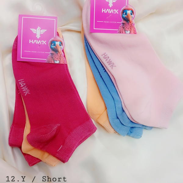 Socks / Girly 12 Years باكت ٣ شرابات بنوتاتي مقاس ١٢ سنة  Image 1 Preview