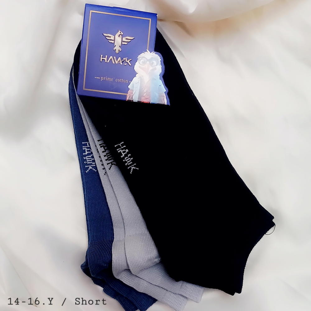 Socks / Boys 14-16 Years باكت ٣ شرابات ولادي مقاس ١٤-١٦ سنة  Preview Image