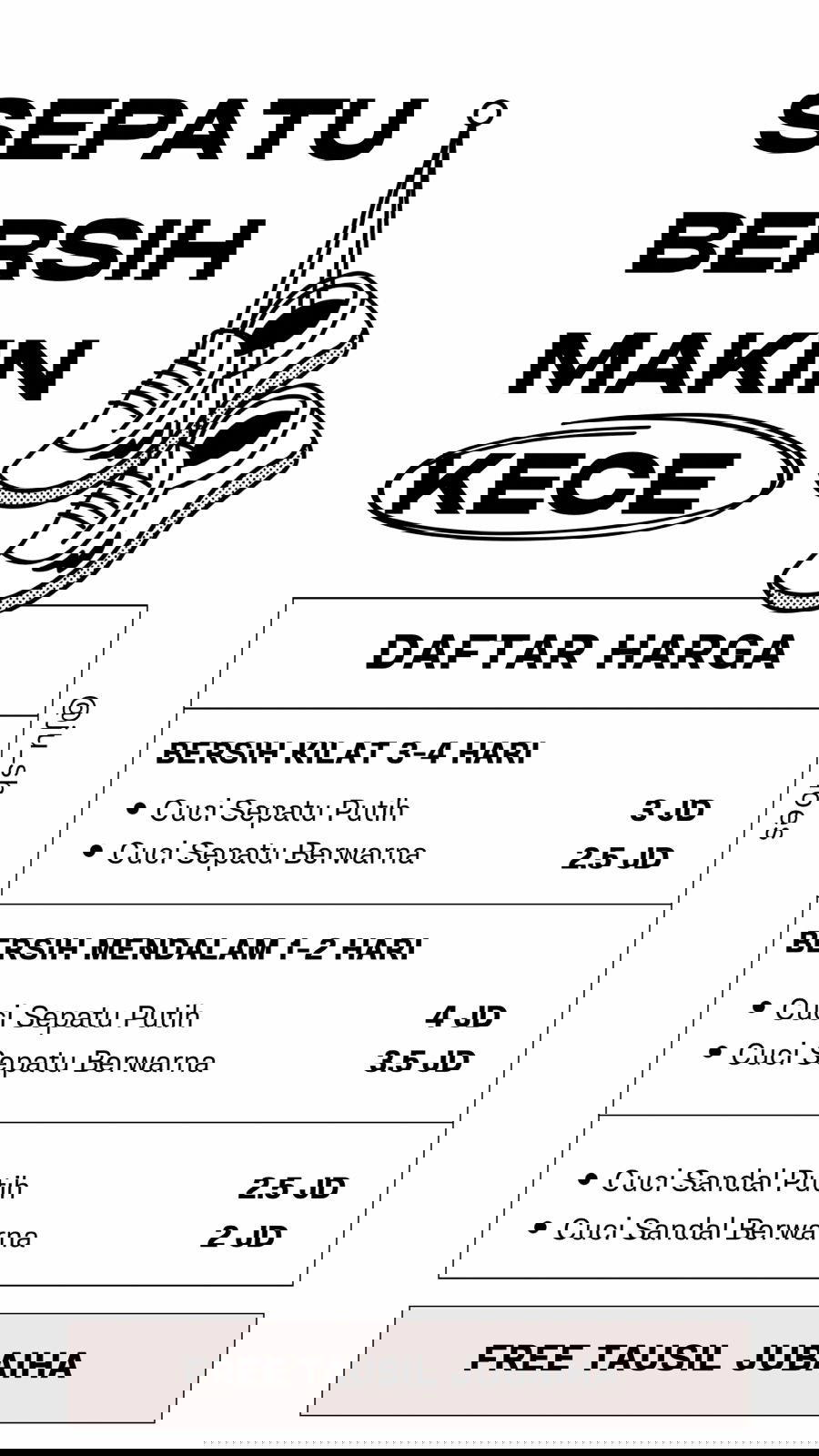 JASA CUCI SEPATU Preview Image