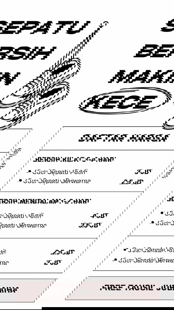 JASA CUCI SEPATU Image 1 Preview
