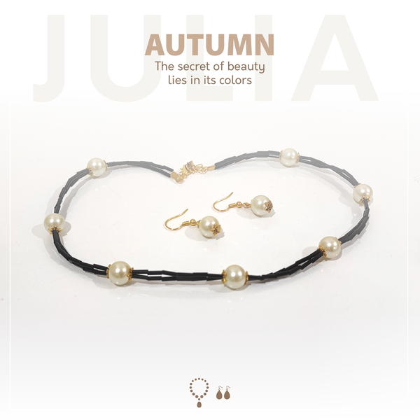 عقد + أقراط - Necklace & Earrings Image 1 Preview