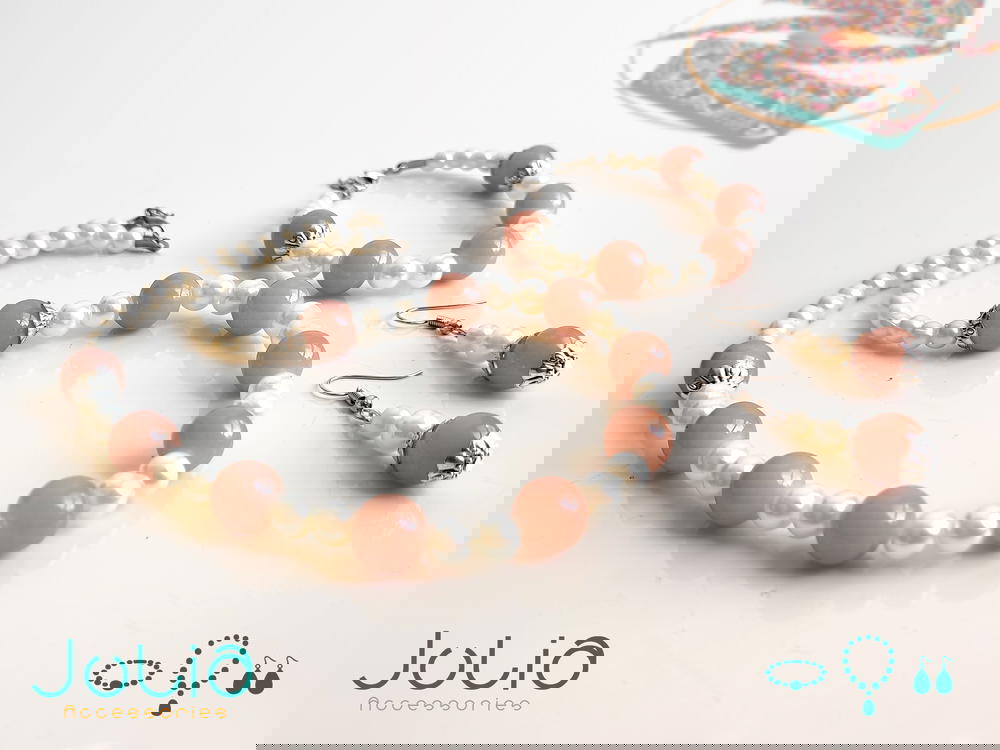 عقد +سوار+أقراط - Necklace & Bracelet & Earrings Preview Image