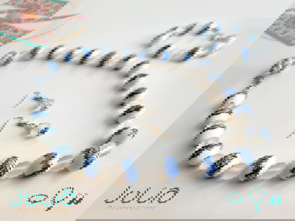 عقد +سوار+أقراط - Necklace & Bracelet & Earrings Preview Image